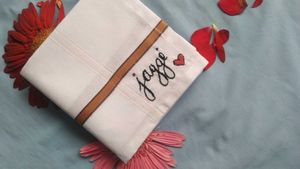 Personalized Handkerchief with Embroidery