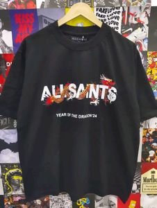 ALL SAINTS UNISEX PRINTED OVERSIZE T-SHIRT 😎👀🔥