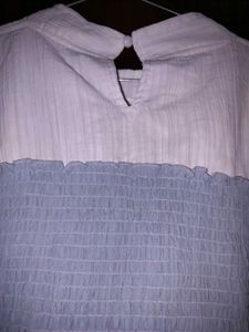 Cute Smocked Babydoll Top