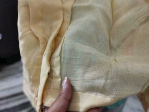 Fine Net Embroidered Bridal Saree
