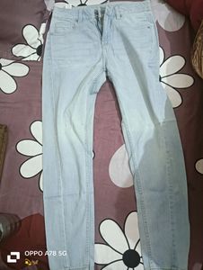 Light Wash Denim Jeans