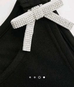 Bow Pinafore Dress