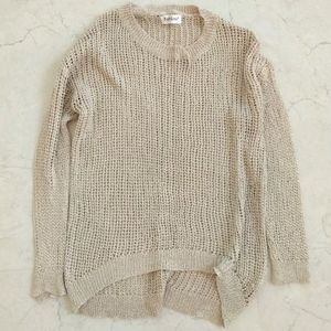 Golden Thread  Knit Top