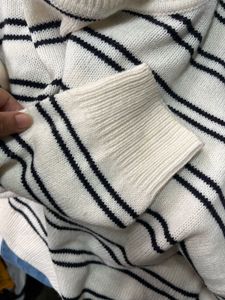 Striped Knit Sweater