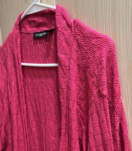 Magenta Cardigan