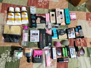 makeup items