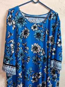 Beautiful Ladies Oversized Top Tunic Multicolour