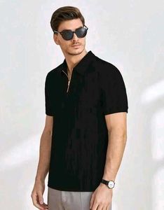 Black Mock Neck Pullover