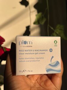 Plum RiceWater&amp; niacinamide Gel Moisturiser