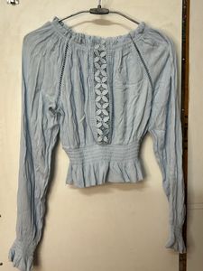 Light Blue Top
