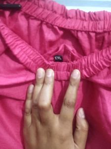 Pink Embroidered Tunic Dress