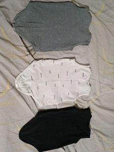 3 Onesies For Baby Boy