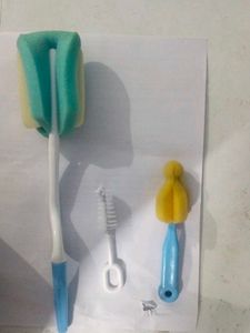 Baby Bottle And Nipple Cleaning Brush