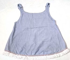 Cute Cartoon Patch Tank Top For Girls