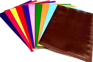 Colorful Paper Cover