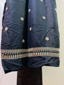 Branded Kajri Elegant Black Kurti new wdt tag