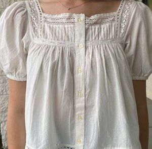 Pintresty Babydoll Pure Cotton Top