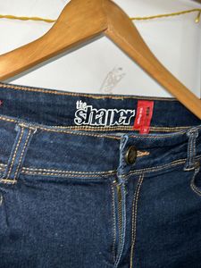 Shaper Stretchable Blue Skinny Denim For Women