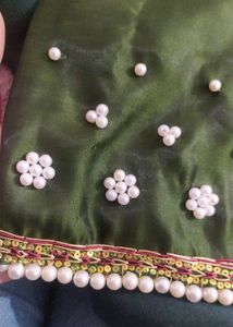 Mehndi Function Green Suit Set