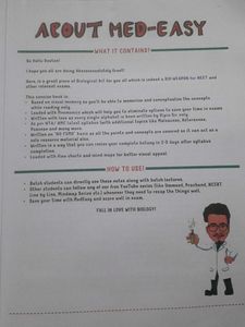 BOTANY MED EASY Notes