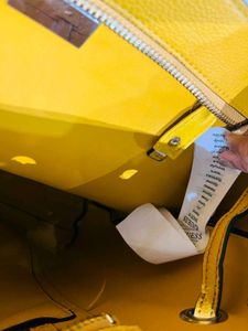 Guess yellow handbag