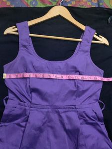 Cadbury Purple Korean Mini Dress