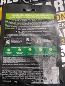 Charcoal Sheet Mask