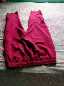28 Size Maroon Cotton Pant
