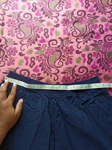 5XL Navy Blue Cigar Pants