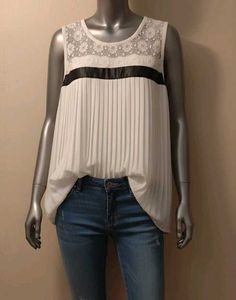 Elegant White Pleated Dress