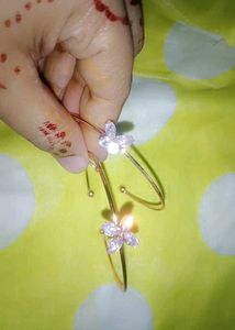 Gold Butterfly Cuff Bracelets