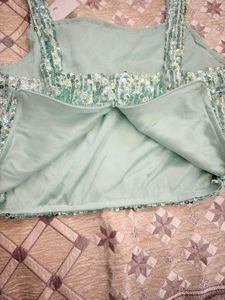 Sequin Party Crop Top