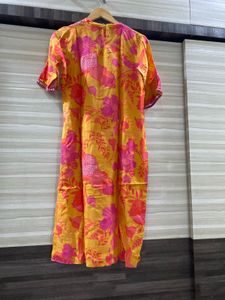 Floral Print Kurta
