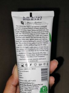 Neem &amp; Tea Tree Face Wash