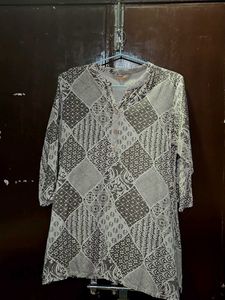 SHORT COTTON KURTA, classy Elegant