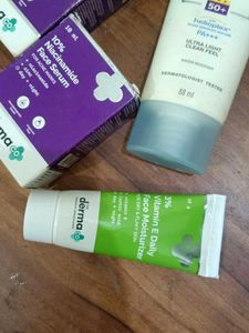Skincare Bundle: Serums, Moisturizers, Sunscreen