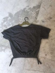 Black Crop Top