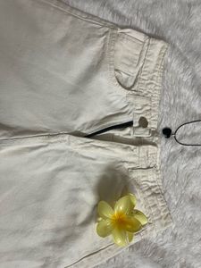 Beige Denim Short+ H&amp;m Dress