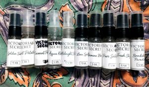 10 Victoria's Secret Perfume Samples