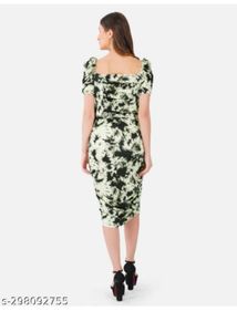 Chic Printed Bodycon Dress