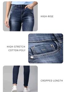 Mast And Harbour Women Skinny Fit High-rise Jeans