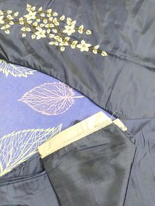 Gorgeous Look Navy Blue Kurta Pant Set