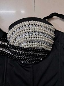 Beaded Corset Top