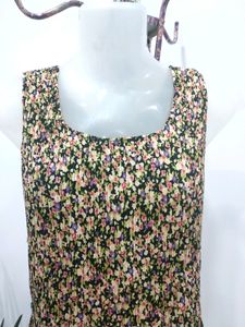 Floral Pocket Shift Dress