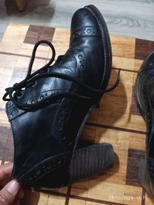 Authentic Leather Imported Boots In Mint Condition
