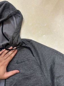 Nike Gray Training Hoodie Jacket