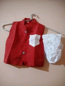 Boys&#39; Ethnic Vest Set Combo