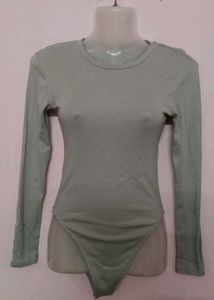 ZARA Women&#39;s Bodysuit(Grey)