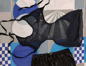 Black Sheer Lingerie Set