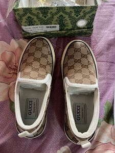 Women’s Gucci Slip-On Tennis Sneakers 38